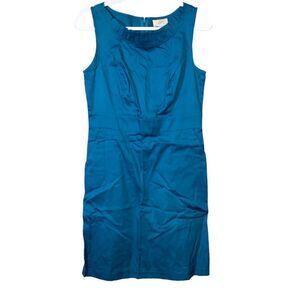 LOFT Blue Dress 6